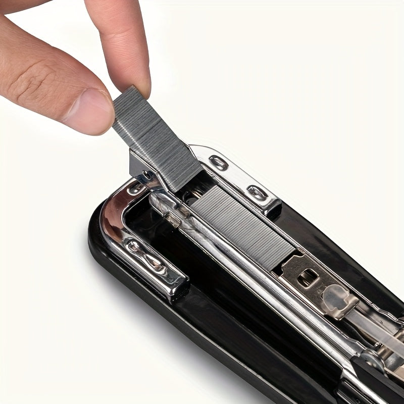 M&G Deluxe Rotating Stapler Featuring 1000 Staples - Desktop Staplers Capable of Handling 25 Sheets, Designed for Multiple Functions, Efficient Use, with a User-Friendly Mechanism And Robust Build, Ideal for Office And School Supplies