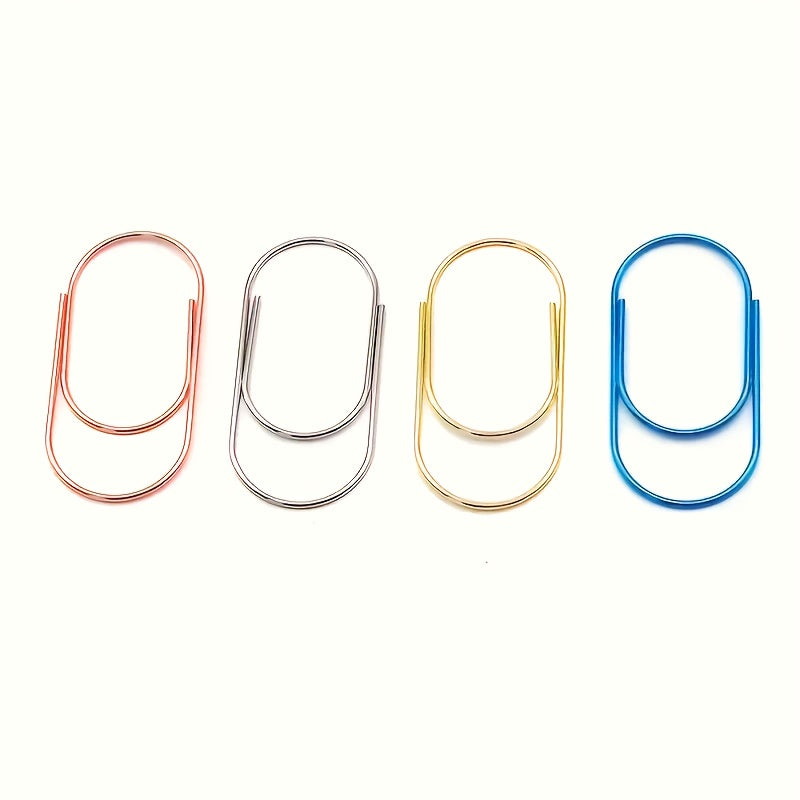 40pcs Large Heavy-Duty Metal Paper Clips Suitable for Office,, for binding thick documents & Heavy Pages - Metal Clips for Bulletin Boards, Crafts, Repairs