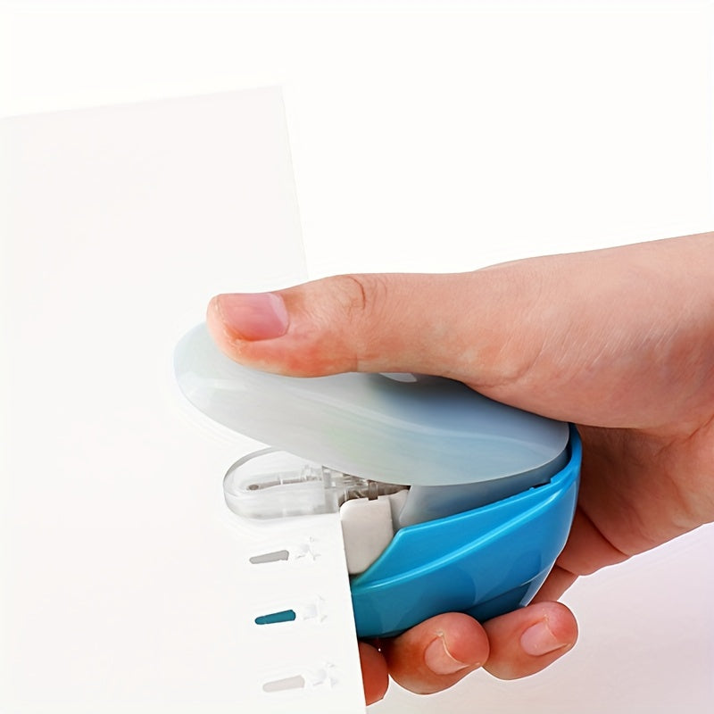 1pc of a Needleless Stapler, a Temporary Binding Stapler, a Handheld Small Needleless Stapler