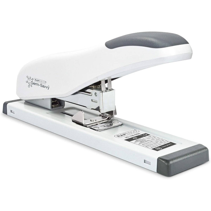 Heavy Duty Stapler, ECO - Sheet Capacity, White 1386, Office Supplies, Home Office Tools, Durable Construction, Sturdy Design, Reliable Mechanism, Robust Build, Manual Stapler, Highcapacity Stapler