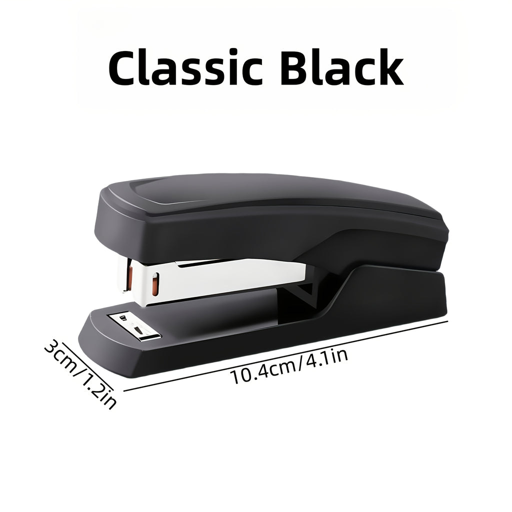 Effort-Saving Stapler, a Binding Device for Student Assignments And Office Documents, Designed with a Lever Structure to Prevent Slipping And Jamming of Staples