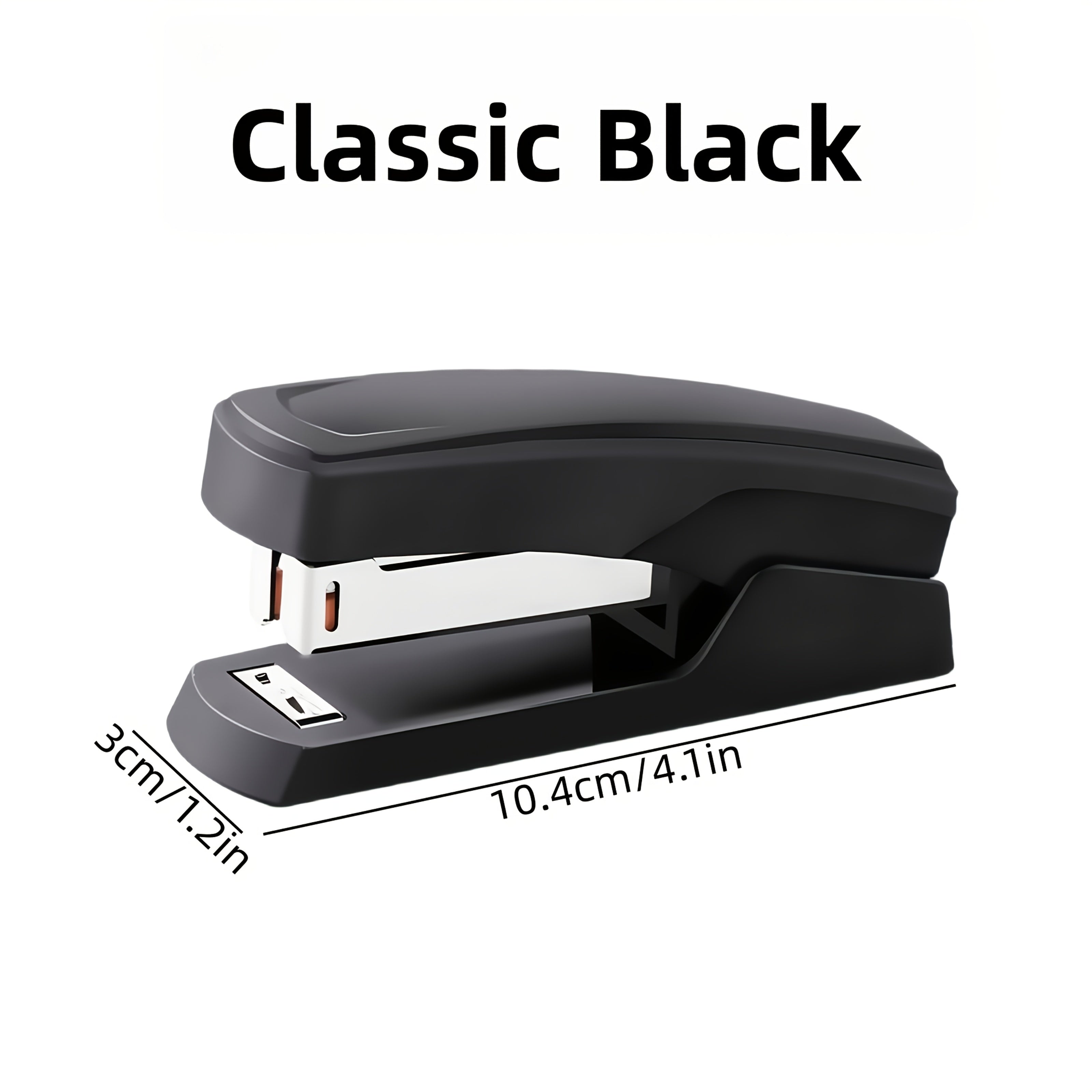 Effort-Saving Stapler, a Binding Device for Student Assignments And Office Documents, Designed with a Lever Structure to Prevent Slipping And Jamming of Staples