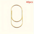 40pcs Large Heavy-Duty Metal Paper Clips Suitable for Office,, for binding thick documents & Heavy Pages - Metal Clips for Bulletin Boards, Crafts, Repairs