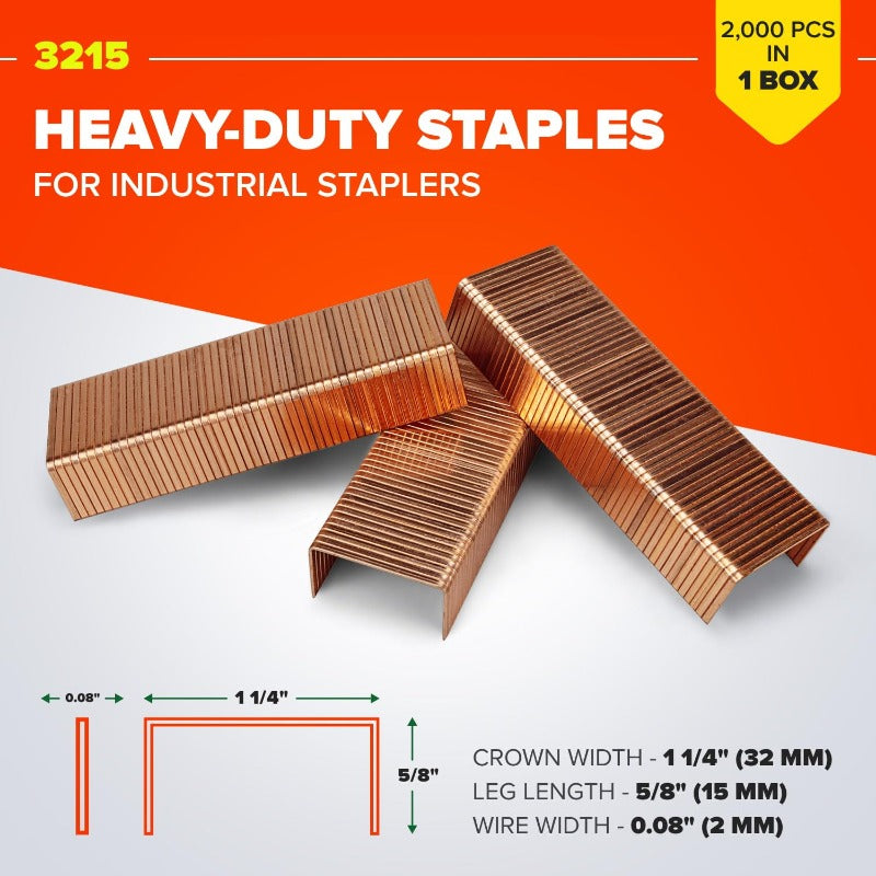 Industrial-Grade Staples for CMB HDCS ADCSY 1932, Measuring 1 1\u002F4 X 5\u002F8 X 0.08, Packaged in a Box of 2000pcs, Made from Non-Rusting Stainless Steel.