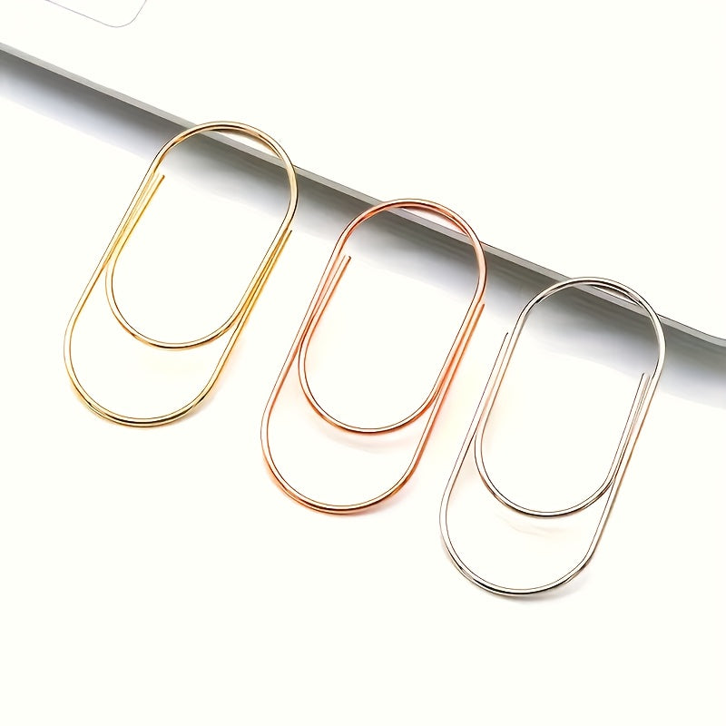 40pcs Large Heavy-Duty Metal Paper Clips Suitable for Office,, for binding thick documents & Heavy Pages - Metal Clips for Bulletin Boards, Crafts, Repairs