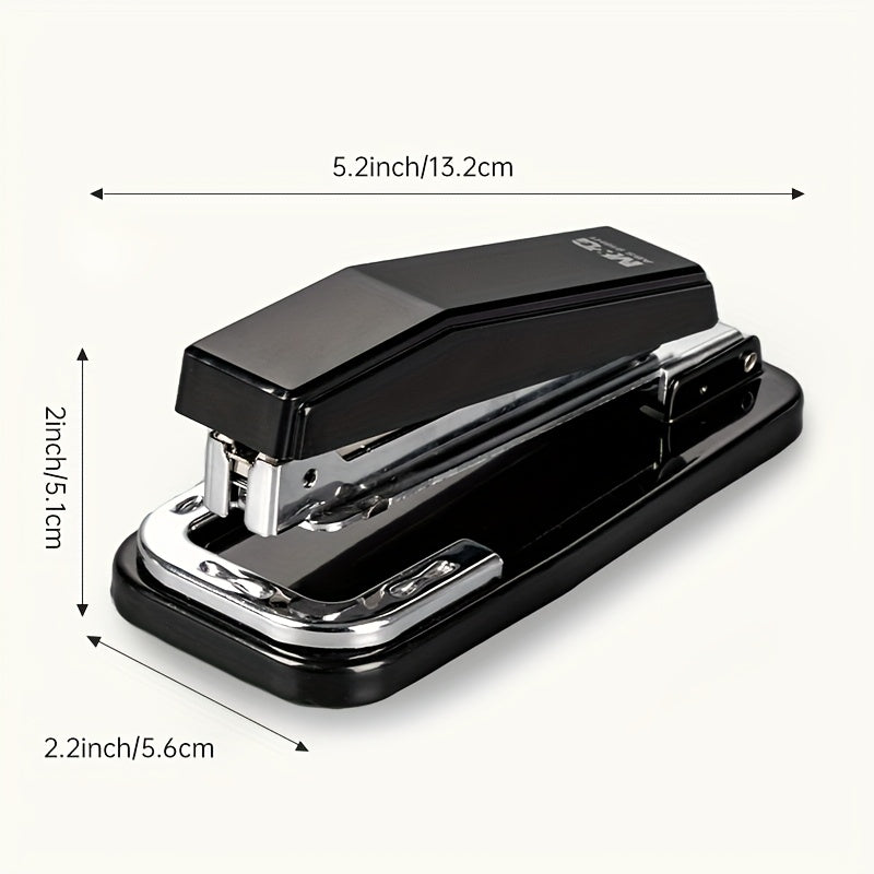 M&G Deluxe Rotating Stapler Featuring 1000 Staples - Desktop Staplers Capable of Handling 25 Sheets, Designed for Multiple Functions, Efficient Use, with a User-Friendly Mechanism And Robust Build, Ideal for Office And School Supplies