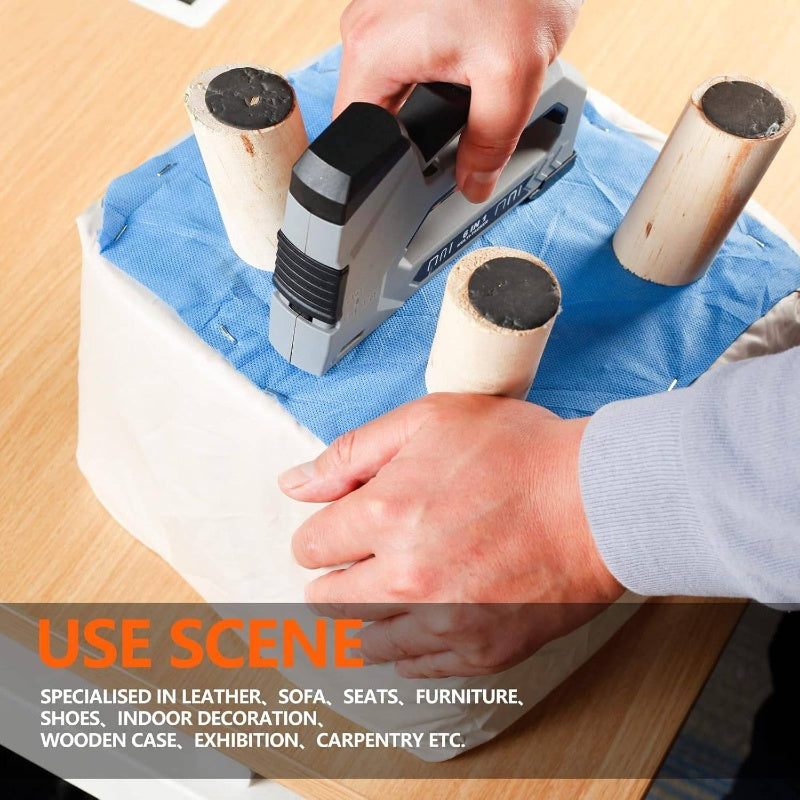 2000-Count Heavy Duty T50 304 Stainless Steel | 5\u002F16 inch Length, 3\u002F8 inch Crown A11 20 Gauge Pneumatic Stapler