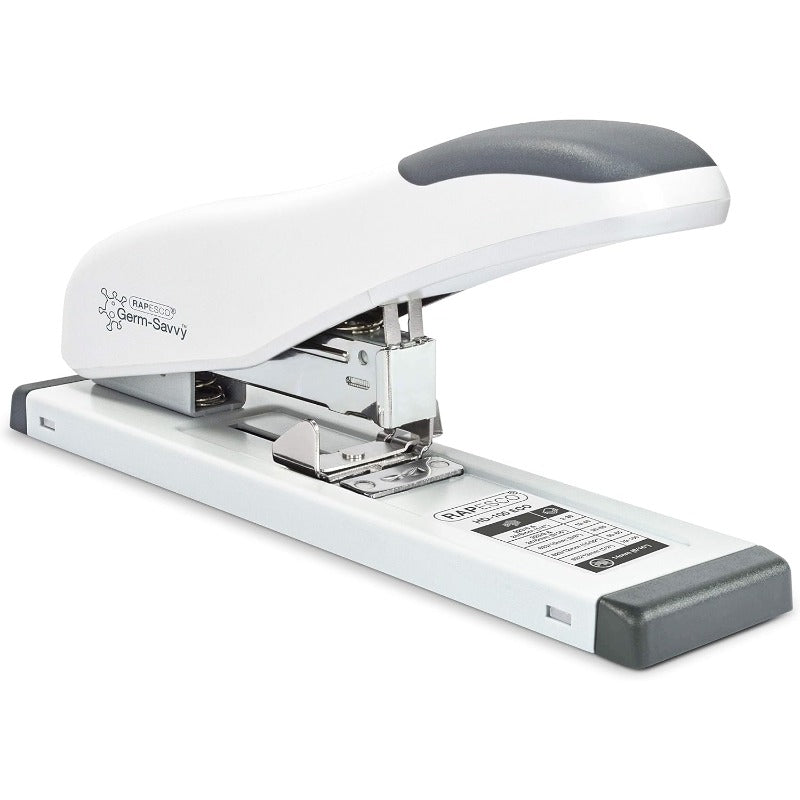 Rapesco Heavy Duty Stapler ECO HD-100 | 100 Sheet Capacity, White, Made of Other Plastic