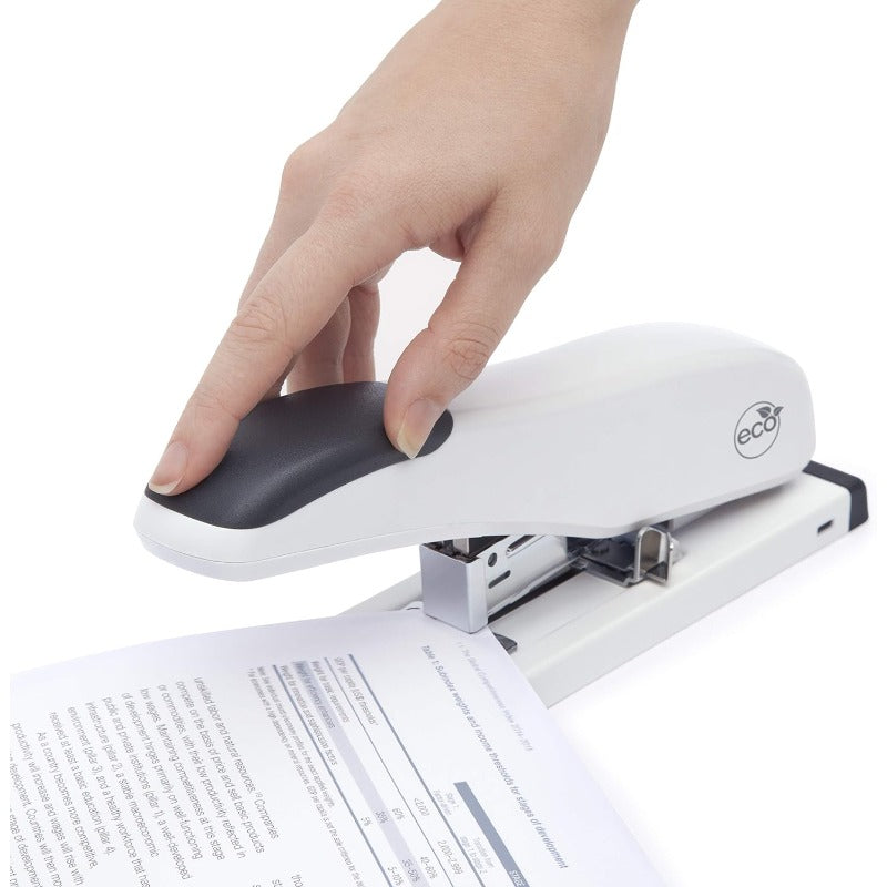 Rapesco Heavy Duty Stapler ECO HD-100 | 100 Sheet Capacity, White, Made of Other Plastic