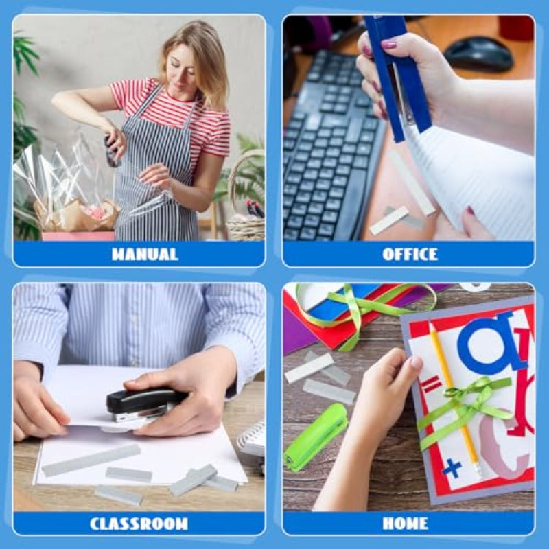 100000 Standard Staples 1 4 Inch Office Standard Staples 26 6 5000 Per Box 20 Pack Desktop Staplers Jam Free Teacher'S Office and Home, Paper Fastening, Home Office, Efficient Stapling, Smooth Operation, Durable Staples, Sturdy Construction