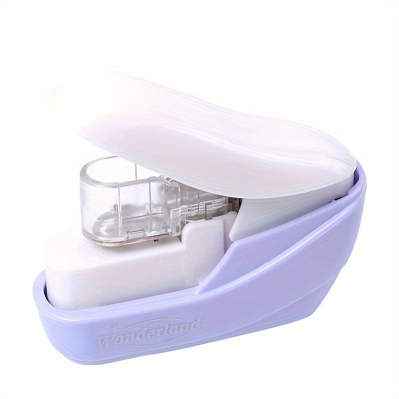 1pc of a Needleless Stapler, a Temporary Binding Stapler, a Handheld Small Needleless Stapler