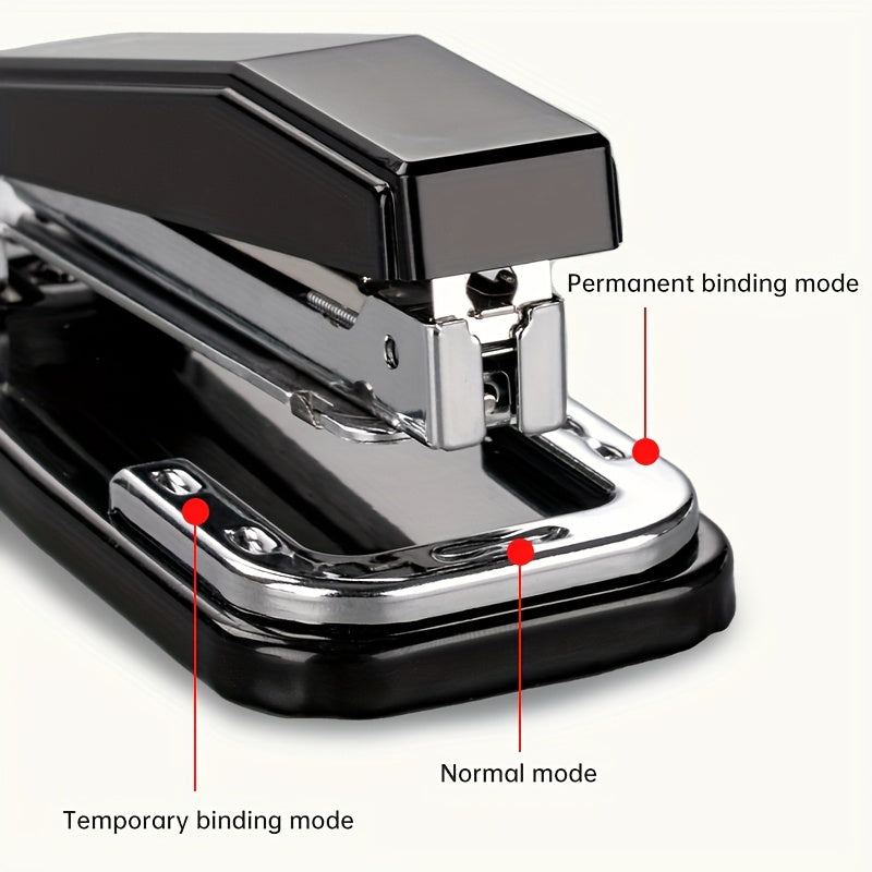 M&G Deluxe Rotating Stapler Featuring 1000 Staples - Desktop Staplers Capable of Handling 25 Sheets, Designed for Multiple Functions, Efficient Use, with a User-Friendly Mechanism And Robust Build, Ideal for Office And School Supplies