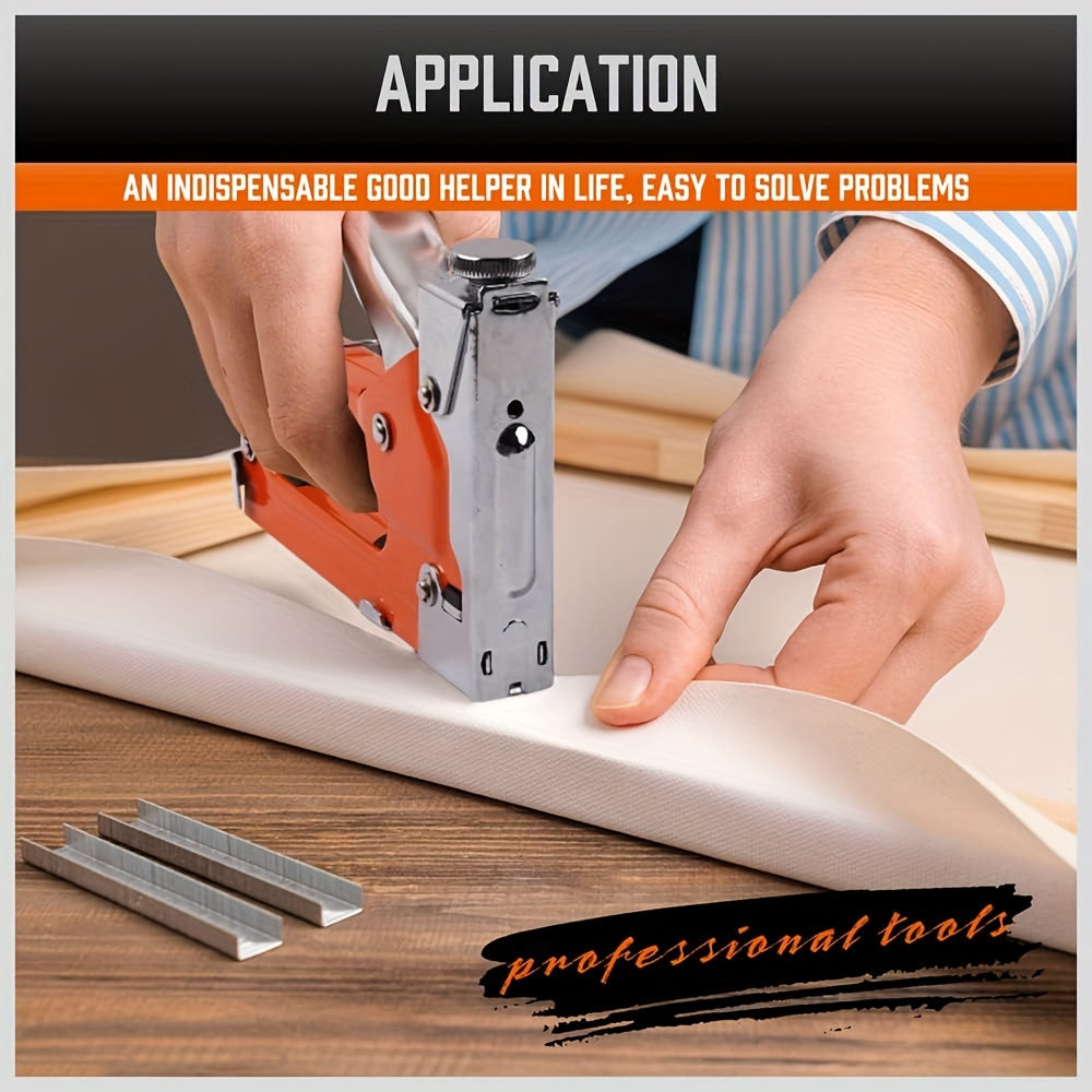 Heavy Duty | 3-In-1 HORUSDY Heavy Duty 3-In-1 Staple Gun | 3000 Staples, Upholstery, Furniture, Wood, Carpet, Carpentry, Projects, Repairs, Decoration